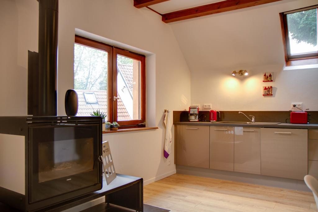 La Parenthese Villa Gertwiller Kamer foto